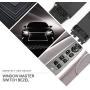 BASIKER Master Power Window Switch and Bezel, Driver& Passenger Window Switch Bezel Replacement for 2002-2010 Dodge Ram 1500/2500/3500, Taupe