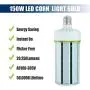 JESLED 150W LED Corn Light Bulb, E39 Mogul Base, 5000K Daylight 20250LM, 800-1000Watt Equivalent, CFL HPS Metal Halide Replacement, Outdoor Area Lamp for Street, Garage Warehouse High Bay Cob Lighting
