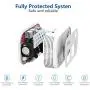 Foval 200W Car Power Inverter DC 12V to 110V AC Converter with 4 USB Ports Charger (White) Foval 200W Car Power Inverter DC 12V to 110V AC Converter with 4 USB Ports Charger (White)