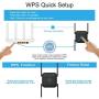 WiFi Range Extender, Beenate 1200Mbps Signal Booster Repeater, Dual Band 2.4G & 5Ghz WiFi Extender, 4 Antennas Full Coverage with Ethernet Port and WPS, Ap Repeater Mode Wireless Signal Booster