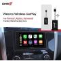 CarlinKit 2.0 Wireless CarPlay Adapter Fit for Factory CarPlay Cars, Compatible with aftermarket Pioneer Radio with Built-in CarPlay, Convert Wired to Wireless Carplay, Online Upgrade Adapter