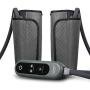 QUINEAR Air Compression Leg Massager for Circulation Calf Wraps Massage,QUINEAR EMS & TENS Foot Massager Electronic Stimulator with Heat