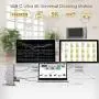 WAVLINK USB C Universal Laptop Docking Station, Dual 4K@60Hz Display & 5K Single Video Display for Laptop and PCs (2x4K@60Hz HDMI, 2x 4K@60Hz Display Port, Gigabit Ethernet, 6 USB 3.0, Audio) WAVLINK USB C Universal Laptop Docking Station, Dual 4K@60Hz Display & 5K Single Video Display for Laptop and PCs (2x4K@60Hz HDMI, 2x 4K@60Hz Display Port, Gigabit Ethernet, 6 USB 3.0, Audio)