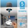 Parmida (12 Pack) 4 inch Dimmable LED Adjustable Gimbal Eyeball Retrofit Recessed Downlight, 10W (65W Replacement), Directional Swivel Can Lighting Trim, 650lm, Energy Star & ETL, 5000K (Day Light)