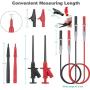 Electronic Test Lead Kit WGGE WG-6625 Multimeter test lead set, Automotive Electronic Connectors Cables Hand Tool Tester