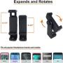 Coolux Mini Tripod Projector Mount with 360 Degrees Rotatable Heads for Projectors DSLR DVR Cameras Mini Webcam, Mount with Metal Ballhead for Camera … (Clip)