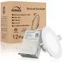 750lm 5 Years Warranty No Flicker No Buzz 4 inch 9W 3000K led Can Light, Led Ceiling Light, Recessed Lighting,4 led recessed Light, 12pack ETL and ES Listed 750lm 5 Years Warranty No Flicker No Buzz 4 inch 9W 3000K led Can Light, Led Ceiling Light, Recessed Lighting,4 led recessed Light, 12pack ETL and ES Listed