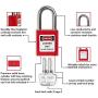 TRADESAFE Loto Locks – 10 Lockout Tagout Locks Keyed Differently – Lock Out Tag Out Padlocks Set– 2 Keys Per Lock – Red – Lockout Tagout Kit Refill – A USA Company
