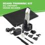 WAHL Groomsman Corded or Cordless Beard Trimmer for Men - Rechargeable Grooming Kit for Facial Hair - Hair Clipper, Shaver & Groomer - Model 9918-6171, Silver