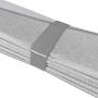 BDK AS-2511-SL Front Windshield Shade-Accordion Folding Auto Sunshade for Car Truck SUV-Blocks UV Rays Sun Visor Protector-Keeps Your Vehicle Cool-57 x 27 Inch, Silver Glitter
