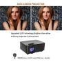 OHDERII Projector,Lumens Projector for Outdoor Movies with Maximum 200'' Display and 1080p Supported, 50,000 Hour Operating Life Compatible with HDMI, VGA and USB for Gaming and Movies