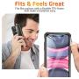 ESR Air Armor Case Compatible with iPhone 11 [Shock-Absorbing] [Scratch-Resistant] [Military Grade Protection] Hard PC + Flexible TPU Frame, for 6.1-Inch, Transparent Black