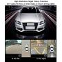 CarThree 360 Degree Bird View System Waterproof Seamless 4 Camera Car DVR Universal All Round View Camera System with Super Hd 1080P Night Vision for All Car