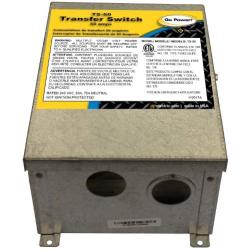 Go Power! TS-50 50 Amp Automatic Transfer Switch