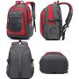 Backpack Bookbag for School College Student Travel Business Hiking Fit Laptop Up to 15.6 Inch