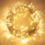 FOAMICHI 150 LED Outdoor String Lights, Waterproof Extendable Twinkle Lights 8 Modes Fairy Lights Plug in, Christmas Lights for Outdoor Wedding Party Christmas Decor (Warm White)