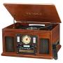Victrola Navigator 8-in-1 Classic Bluetooth Record Player with USB Encoding and 3-speed Turntable