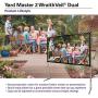 Elite Screens Yardmaster 2 DUAL Projector Screen, 100-INCH 16:9, Front and Rear Wraith Veil Dual 4K / 8K Ultra HD, Active 3D, HDR Ready Indoor and Outdoor Projection Screen, OMS100H2-Dual