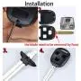 Not Needed for Cutting-Key Shell Replacement for Lexus ES300 ES330 GS300 GS400 GS430 GX470 IS300 LS400 LS430 LX470 RX300 RX330 RX350 RX400h RX450h SC430 Key Fob Cover with Screwdriver (Pack 2)