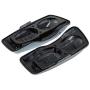 Moto Onfire Saddlebag Speaker Lids, Dual 6x9 inch, Barracuda Silver(Glossy) Audio Covers Fit for Harley Touring Street Glide, Road Glide, 2014 2015 2016 2017 2018 2019 2020