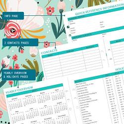 2021 Planner Refill - 2021 Planner Refill, 7-Hole Punched, 5-1/2'' x 8-1/2'', A5 Planner Inserts, Jan 2021-Dec 2021