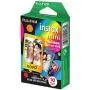 Fujifilm Instax Mini 11 Instant Camera + Fujifilm Instax Mini Twin Pack Instant Film (16437396) + Single Pack Rainbow Film + Case + Travel Stickers (Blush Pink)