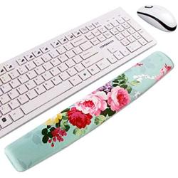 Hydro Gel Firm Soft Keyboard Wrist Support Pad, Ergonomic Latest Custom Non-Slip Design Keyboard Pad