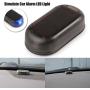 Onerbuy Solar Power Simulated Car Alarm LED Light Anti-Theft Warning Lights Flashing Security Lamp Blue