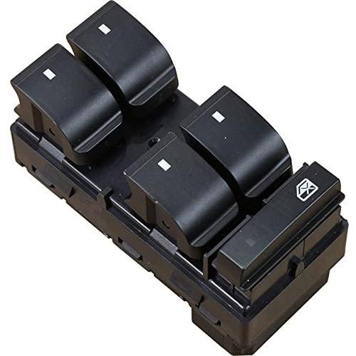 AIP Electronics Premium Power Electric Master Window Switch Front Left Driver Side Compatible Replacement for 2007-2014 Chevrolet GMC HHR Silverado Sierra OEM Fit SW1973