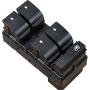 AIP Electronics Premium Power Electric Master Window Switch Front Left Driver Side Compatible Replacement for 2007-2014 Chevrolet GMC HHR Silverado Sierra OEM Fit SW1973