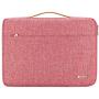 NIDOO 13 inch Laptop Sleeve case Notebook Bag Protective Handbag for 13'' MacBook Air / 13.5'' Surface Book / 13.3'' ThinkPad L380 L390 Yoga / 13.9'' Lenovo Yoga C930 / 14'' HP EliteBook 1040, Red