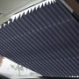 HUILI Windshield Shade, 59x27.5 inch Retractable Car Window Sun Shade for Windshield, Sun Visor for Car with Suction Cups, Silver.