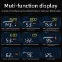 ACECAR Head-up Display,Upgrade Car HUD 3.5’’ Dual Mode OBD2/GPS Windshield Projector with Speed,Digital Clock,Overspeed Warning,Mileage Measurement,Water Temperature,Direction,for All Vehicles