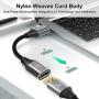 DGHUMEN DP1.4 Extension Cable, DisplayPort to DisplayPort Extension Cable, DP to DP 8K Extension Cable, DisplayPort Male to Female Extension Cable, Support 8K@60Hz, 4K@144Hz (6.6ft（2.0M）)