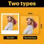 Kodak Mini Shot 3 Retro 2-in-1 Portable 3x3” Wireless Instant Camera & Photo Printer, Compatible with iOS, Android & Bluetooth, Real Photo HD 4Pass Technology & Laminated Finish – Yellow