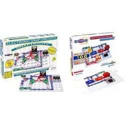 Snap Circuits Snaptricity, Electronics Exploration Kit (Stem Building), for Kids 8+ & Elenco Jr. SC-100