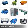 VEVOR VFD 0.75KW,Variable Frequency Drive 7A,CNC VFD Motor Drive Inverter Converter 110V,for Spindle Motor Speed Control (1 Phase Input,3 Phase Output)