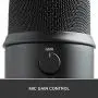 Blue Yeti USB Mic for Recording & Streaming on PC and Mac, 3 Condenser Capsules, 4 Pickup Patterns, Headphone Output and Volume Control, Mic Gain Control, Adjustable Stand, Plug & Play – Blackout