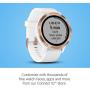Garmin 010-01769-09 Vívoactive 3, GPS Smartwatch with Contactless Payments and Built-in Sports Apps, White/Rose Gold