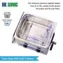 Commercial Ultrasonic Cleaner - DK SONIC 10L 240W Sonic Cleaner with Heater and Basket for Metal Parts, Carburetor,Fuel Injector,Record,Circuit Board,Brass,Engine Parts,Tableware,Home Repair Tool,etc Commercial Ultrasonic Cleaner - DK SONIC 10L 240W Sonic Cleaner with Heater and Basket for Metal Parts, Carburetor,Fuel Injector,Record,Circuit Board,Brass,Engine Parts,Tableware,Home Repair Tool,etc
