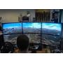 EasyMountLCD EZM Deluxe Hex Monitor Mount Stand Free Standing with Grommet Mount Option Supports up to 6 28'' (002-0023)