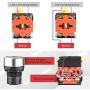 APIELE 22mm Key Switch 440V 10A 1NO1NC (3 Position, Momentary)