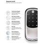 Yale Security YRD246HA2619 Assure Lock Key Free Deadbolt with ZigBee, Satin Nickel
