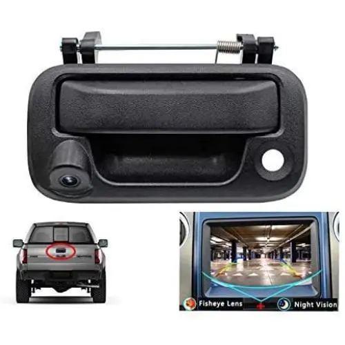 WonVon Backup Camera Tailgate Camera,Car Rear View Camera Backup Tailgate Handle Camera for Ford F150/F250/F350/F450/F550