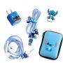 [2021 Upgrade Styles]DIY Protector Stitch Set,Data Cable USB Charger Data Line Earphone Wire Saver Protector Compatible for iPhone 7 8 Plus X iPad iPod iWatch Series (Stitch)