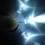 Waycreat 100PCS 3mm White LED Diode Lights Clear Emitting LEDs for High Intensity Super Bright Lighting Bulb Lamps Electronics Components Diodes