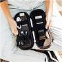 SIDE BY SIDE_POWER PACKER Travel Tech Pouch Organizer - Electronics & Cord Case - Cables & EDC Gear Bag.