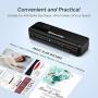 Laminator Machine, Slaouwo A4 Thermal Laminator Machine with 20 Laminating Pouches, 4 in 1 Portable Laminator with Paper Trimmer and Corner Rounder, 9 Inches Personal Laminator for Home School Office