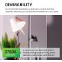 Sunco Lighting 6 Pack A15 LED Bulb, 8W=60W, 2700K Soft White, Dimmable, 800 LM, E26 Base, Refrigerator & Fan Light - UL, Energy Star