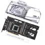 Bykski GPU Copper Water Cooling Block for EVGA RTX3090 RTX3080 FTW3 Ultra Gaming (5V LED GPU Block with Backplate)